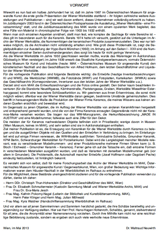 Keramos Wiener Werkstätte